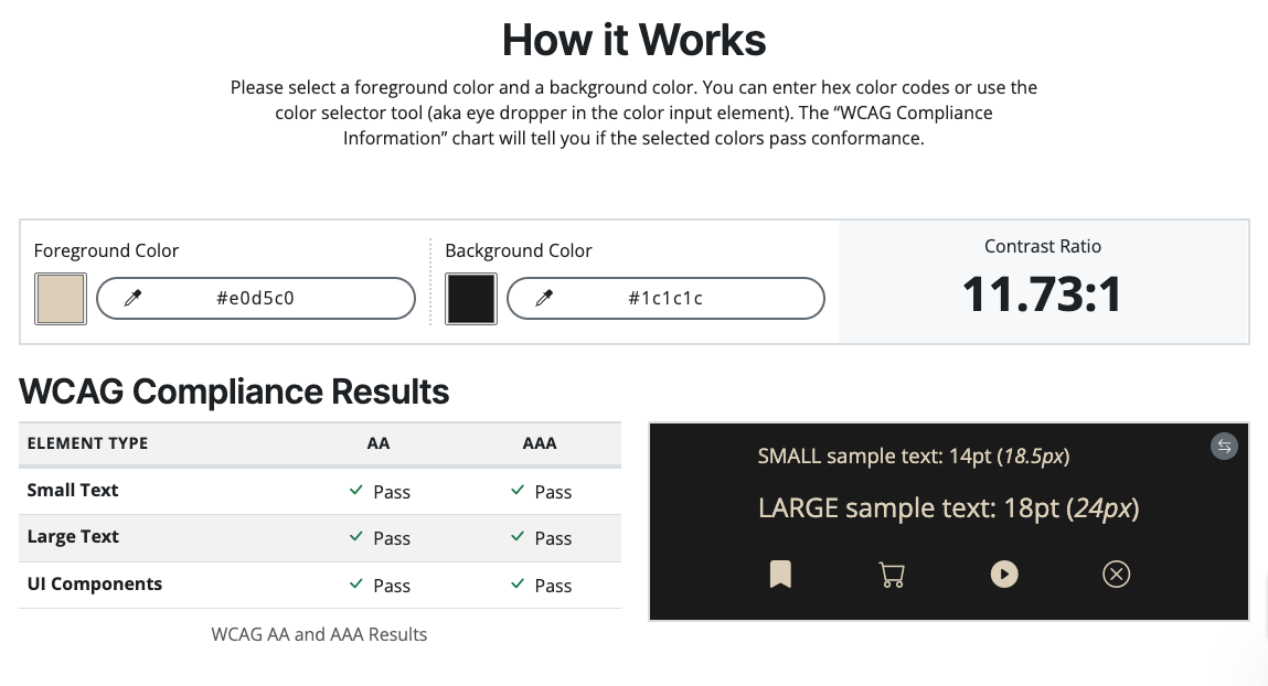Accessibility Score