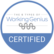The 6 Types of Working Genius Certified Badge