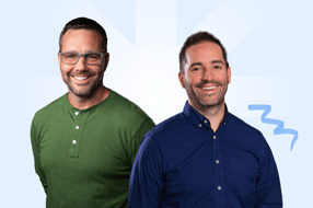 Jamie Gleason and Tony Fraga