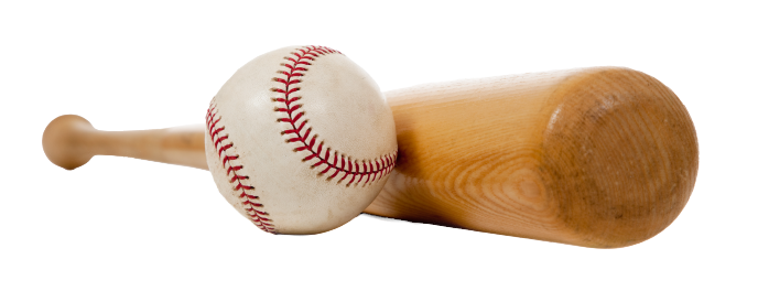 Full Baseball Bat no background