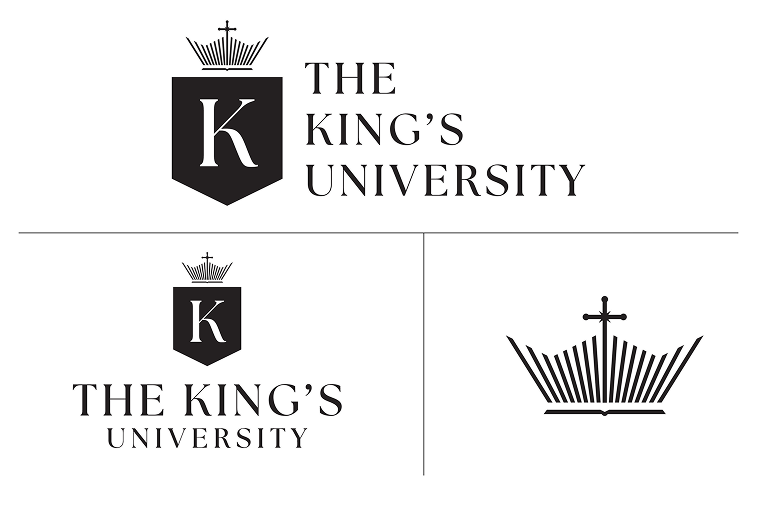 the kings university logo exploration 1
